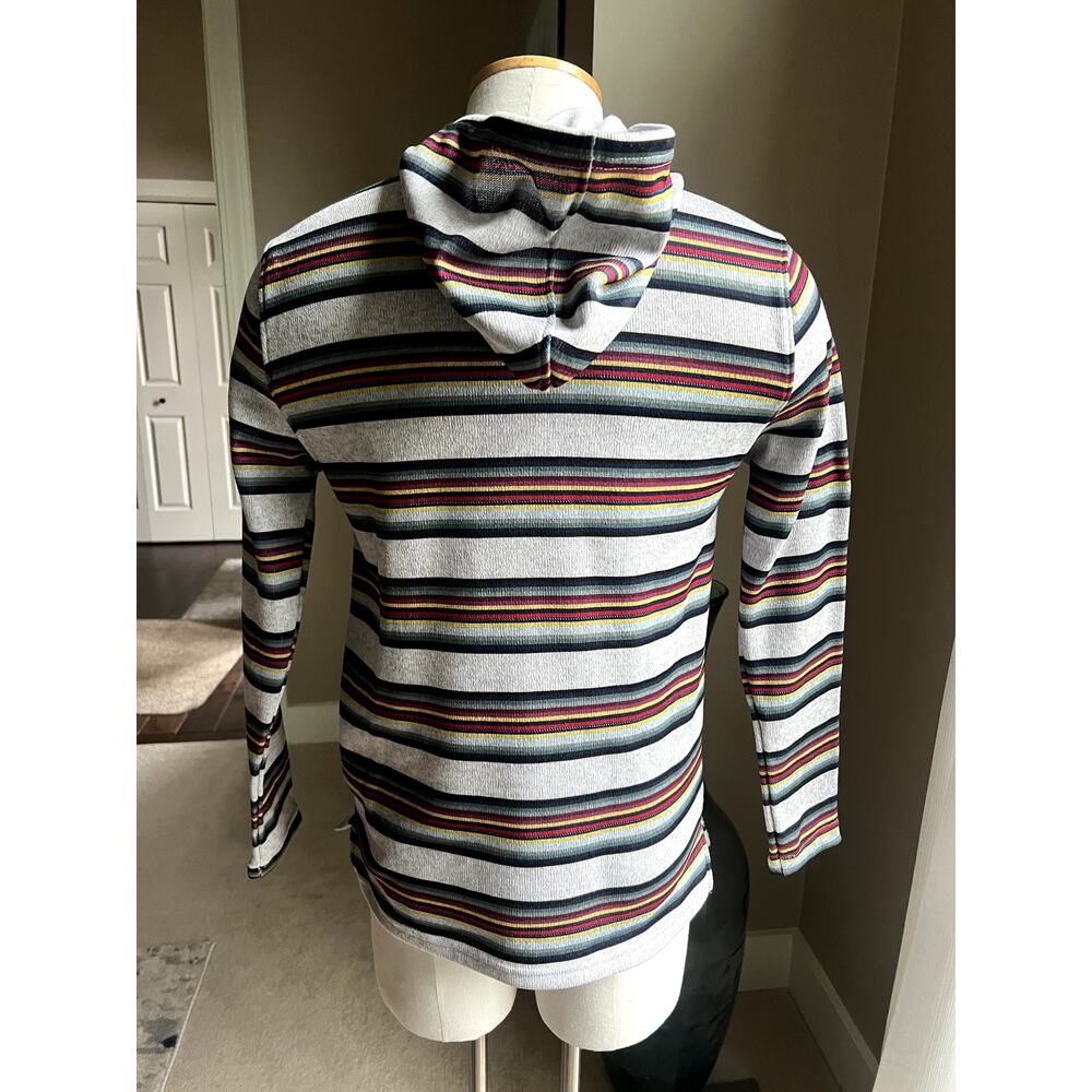 NWT Buckle Department West striped hoodie size M - Picture 5 of 5